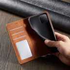 Case iPhone de Couro 2 em 1