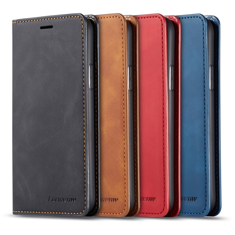 Case iPhone de Couro 2 em 1