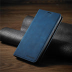 Case Xiaomi de Couro 2 em 1