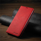Case Xiaomi de Couro 2 em 1