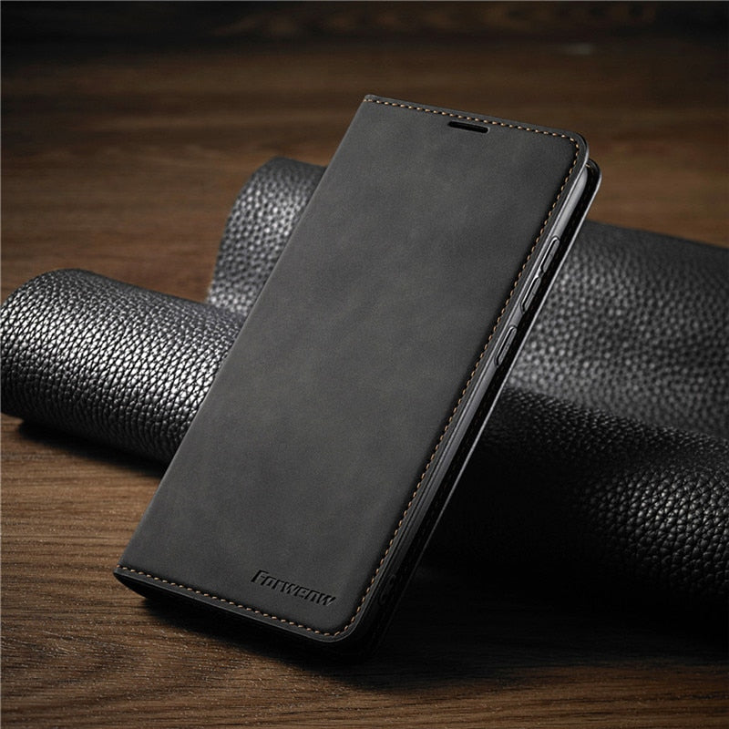 Case iPhone de Couro 2 em 1