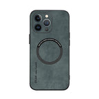 Case iPhone de Couro Luxury MagSafe
